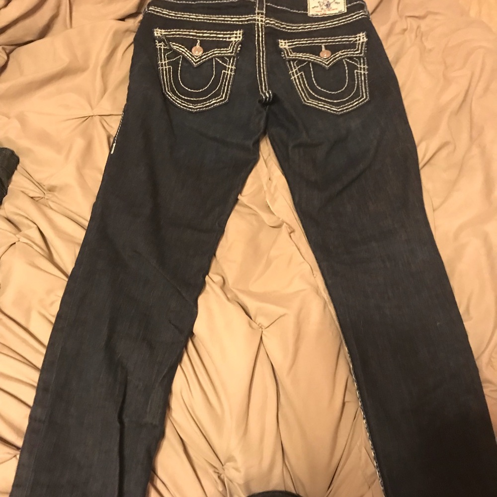 Dark denim original true religions mint condition